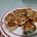 わたちちゃん's cooksnap of when they made レンコンつくねバーグ.
