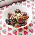 あやちん０８１６'s cooksnap of when they made 甘辛♪ゴーヤの肉詰めと茄子の照り焼き.