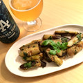 pali's cooksnap of when they made ナスとパクチーのスパイス炒め酒蒸し焼き.
