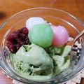 chako太郎's cooksnap of when they made 卵無し♡濃厚抹茶アイス.