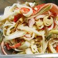 つかけい's cooksnap of when they made おつまみに☆かにかまミョウガ.