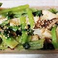 キノコなべ's cooksnap of when they made 小松菜とエリンギのナムル 食感が最高！.