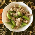 puniＫ's cooksnap of when they made オクラと豚のおひたし.