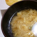 ♡のんちゃ♡♡'s cooksnap of when they made 小松菜と玉ねぎの卵とじ味噌汁.