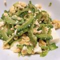 eveco2's cooksnap of when they made 苦くないゴーヤの下処理.