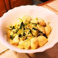 ダッフィーニーうに's cooksnap of when they made ダイエット朝食に★ラー油ゴマ豆腐.