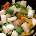 mai10200's cooksnap of when they made シンプル旨い！イカとピーマンの炒めもの.