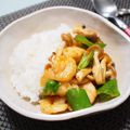 バカリャウ's cooksnap of when they made 夏野菜とチキンのチリソース.