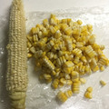 らんち☆'s cooksnap of when they made とうもろこしの粒の取り方☆.