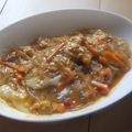 きらり流れ星's cooksnap of when they made 牛肉と春雨の卵とじ炒め.