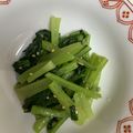 ＃Yuzu＃'s cooksnap of when they made 簡単‼5分で☆小松菜のナムル.