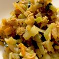 MULA's cooksnap of when they made 切干大根煮物リメイク！和風ドライカレー！.