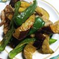 クックpichan's cooksnap of when they made ナスとピーマンのピリ辛味噌炒め.
