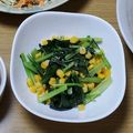 ねこのおかあさん☆'s cooksnap of when they made お弁当に☆小松菜とコーンのバター炒め.