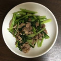 とまえさん's cooksnap of when they made 中華風☆豚コマ小松菜炒め.