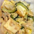 ana’s_kit's cooksnap of when they made めんつゆで簡単★厚揚げゴーヤチャンプル—.