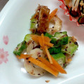ほあちん's cooksnap of when they made 簡単！オクラとちくわのゆかり和え.