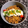 yokon☆'s cooksnap of when they made 合い挽き肉でカレーそぼろ☆お弁当にも～.