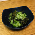 Asato★'s cooksnap of when they made きゅうりとわかめだけ酢の物.