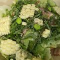 よーよー1970's cooksnap of when they made レタスのサラダ.