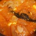 miha33's cooksnap of when they made 超簡単☆激うま！本格豚キムチスンドゥブ♫.