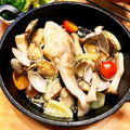 クック7WX6I0☆'s cooksnap of when they made 魚介とキノコのアヒージョ.