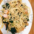 サクサク唐揚げ's cooksnap of when they made きのことほうれん草のバター醤油パスタ.