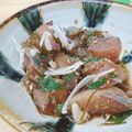 せらお６５'s cooksnap of when they made はまちのりゅうきゅう(大分の漬け料理).