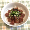 渚のサンドバッグ's cooksnap of when they made ハワイ仕込みのアヒポケ丼（マグロ漬け丼）.