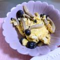 ♡nacchan♡'s cooksnap of when they made 食べてビックリ！しめじバター炒めの卵和え.