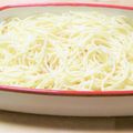 ももいろさくら's cooksnap of when they made もちもちパスタを作る方法（裏技）.