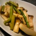豆柴犬's cooksnap of when they made アスパラ&エリンギのオイスター炒め.