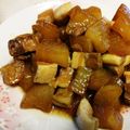 こてたす's cooksnap of when they made 夫が愛する♡豚の角煮☆至福の大根入り.