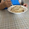 海老ふりゃ〜's cooksnap of when they made さばみそ缶とポン酢でさっぱりそうめん♡.
