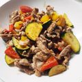 オアシス☆彡's cooksnap of when they made 豚肉とズッキーニの深煎りごま炒め.