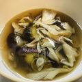 あっぷるてぃー♡'s cooksnap of when they made 丸なすのお吸い物♪.