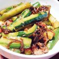 あおいりん's cooksnap of when they made きゅうりの漬け物　梅肉塩昆布.