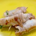 37eeee's cooksnap of when they made 新生姜としその豚バラくるくる巻き.