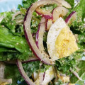 NEKOほっぺ's cooksnap of when they made ソフトケールと卵のオイマヨサラダ。.