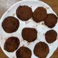 チョウサン's cooksnap of when they made バレンタインに♪一口サイズの生チョコ大福.