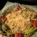 ぽこせん's cooksnap of when they made アメリカ　たらのガーリックマヨネーズ焼き.
