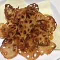 ゆみらんたん's cooksnap of when they made とても簡単！からあげ粉でレンコンチップス.
