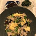 nuit's cooksnap of when they made 簡単、生キクラゲと豚バラの卵炒め.