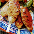 Lake☆Erie's cooksnap of when they made 焼き鳥　ねぎと胡麻のつくね串.