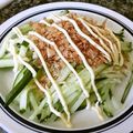 White_Bear's cooksnap of when they made 胡瓜のおかかマヨ醤油かけ.