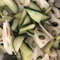 a0024755's cooksnap of when they made れんこんときゅうりのやみつき和え.