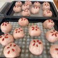 edママ's cooksnap of when they made イカスミあんぱん！オリジナル♪.