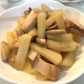 もか75's cooksnap of when they made 焼豚とじゃがいものバター醤油☆お弁当にも.