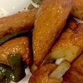 左官屋の奥さんです's cooksnap of when they made ごぼう天☆ピリ辛炒め.