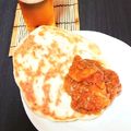 Chiccoちこ's cooksnap of when they made HBで捏ねて焼くだけ★簡単すぎるナン.